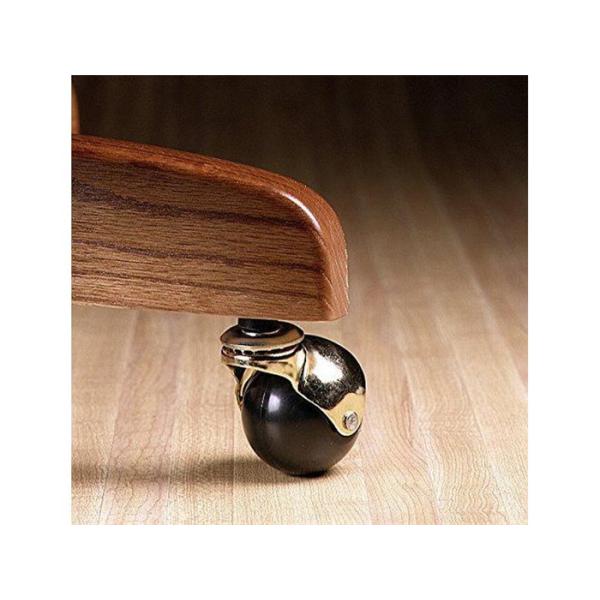 chair wheel furniture ball caster soft rubber castors