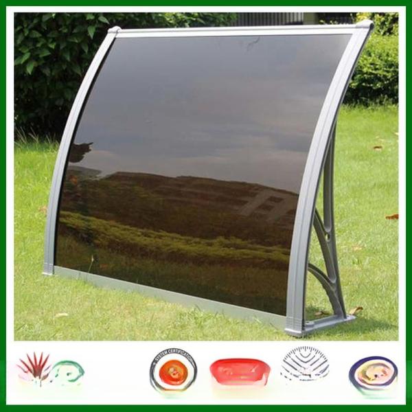 Self Clean Aluminum Canopy for Balcony Polycarbonate Shed Entry Front Door Canopy