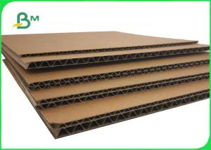 China 3 Layer Hard Corrugated Cardboard Sheets 1100mm x 1600mm B flute 3mm Thick on sale