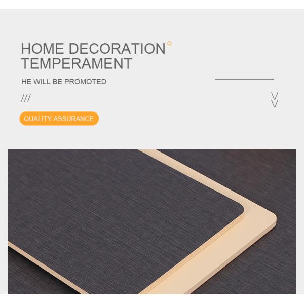 Luxury Decorative Eco-Friendly Waterproof Fabric Bamboo Fiber Wall Paneling