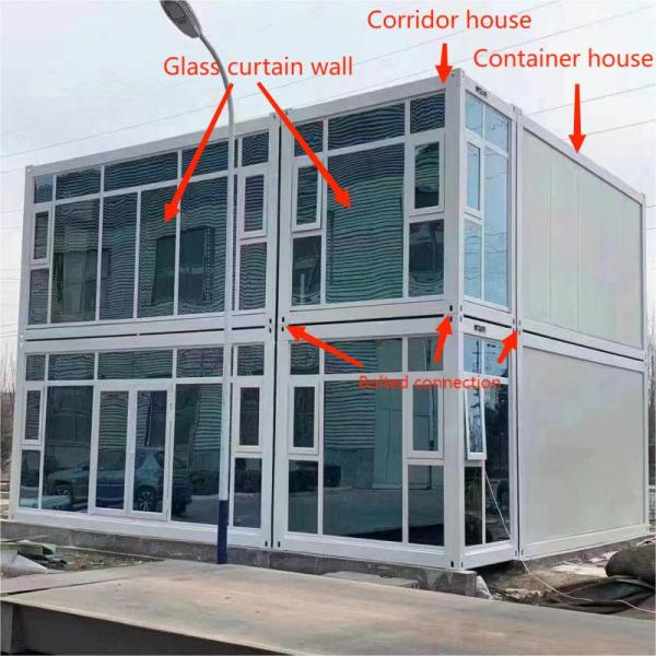 Sandwich Panel Steel Structure Container Houses for Workshop Warehouse Construction