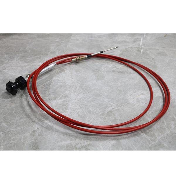 Excavator Parts Manual Hand Throttle Controller Cable For Excavator