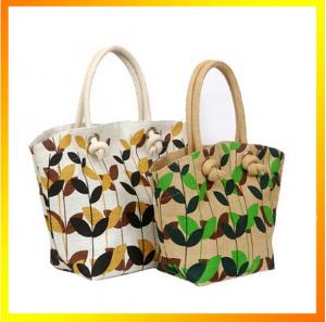 Cheap Various styles fancy eco friendly jute shopping bag wholesale wholesale