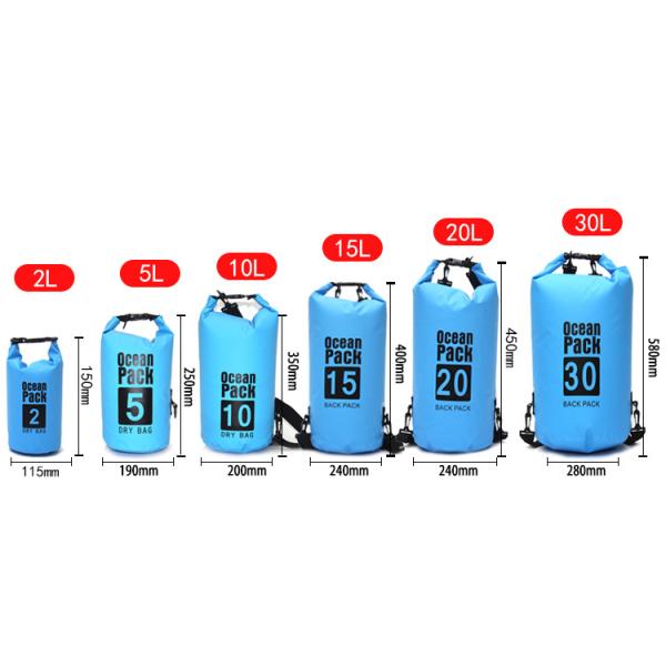 PVC Ocean Pack Waterproof Bag For Sports