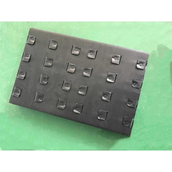 Polypropylene Black Plastic Dividers Box PP Plastic Compartment Storage Box