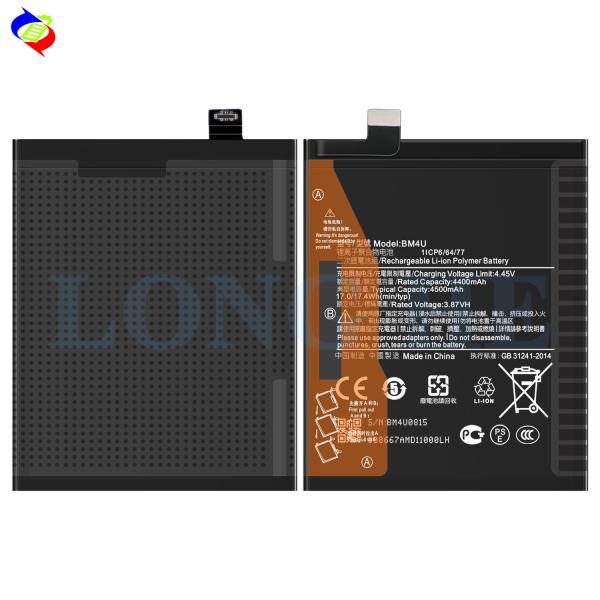 Redmi K30 Pro Liion Battery BM4U 4.45V 4500mAh Rechargeable with Double IC Protection