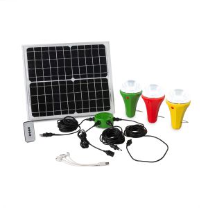 Cheap 5200mAh 300lum Off Grid Solar Lighting System For Garden wholesale