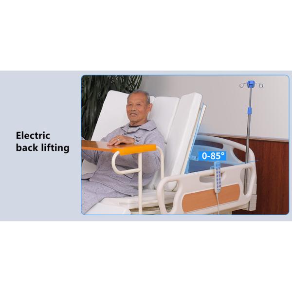 Length 2000mm Hospital Nursing Bed Remote Control Icu Hospital Bed