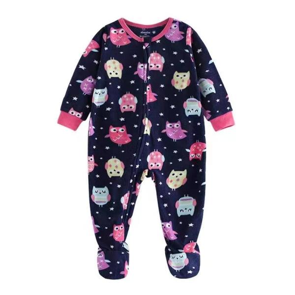Kids Rompers Multi Pattern 100% Cotton Infant Footed Romper Pajamas Baby Clothes