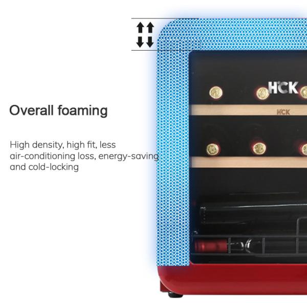 Arc 42L Wine Cooler Refrigerator 1.5 Cu Ft Constant Temperature And Humidity Household