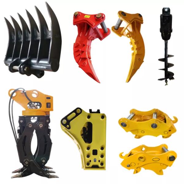 Excavator Hydraulic Grab 360 Degree Rotating Rock Grapple for CAT320 330 336