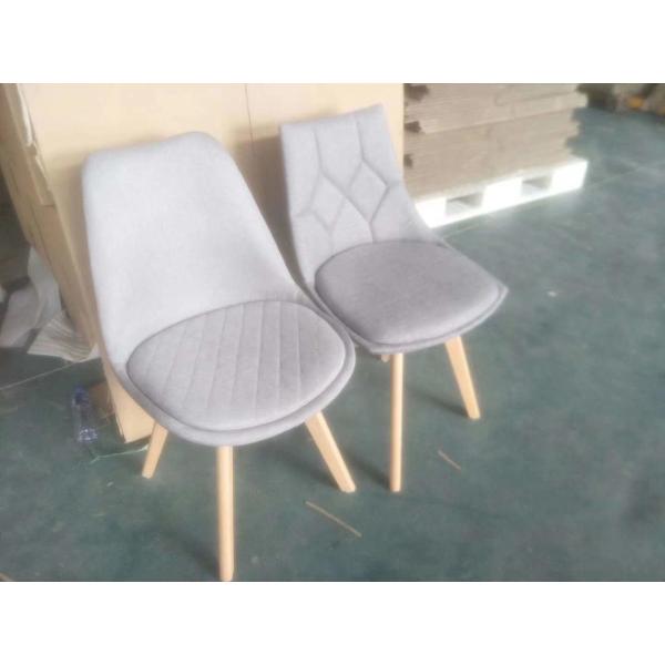 Beech Leg Solid Wood Dining Chairs , Wooden Indoor Chairs Non Toxic