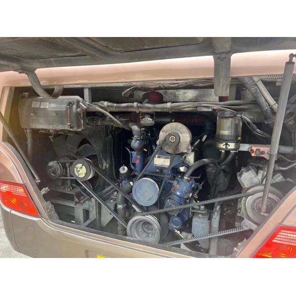 Diesel Manual Higer Used Luxury Coaches 47 Seats with LHD Steering Position