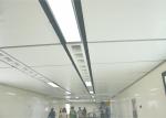 Fireproof Colored Perforated Aluminum Ceiling Panels , Commercial Drop Ceiling