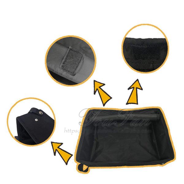 Portable Cat Litter Box Collapsible Litter Bag