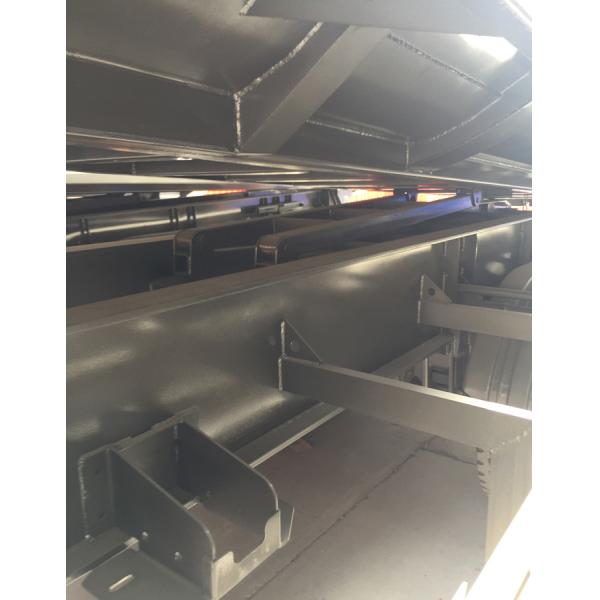 Heavy Equipment Semi Trailer Storage Boxes , Hydraulic Semi Flatbed Trailers