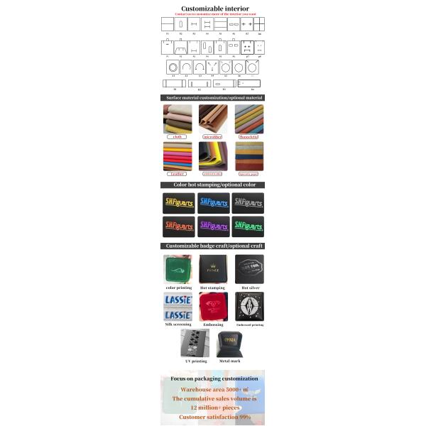 Custom Logo Jewelry Box Rose Gold Leather Crown Design for Rings Earrings and Necklaces