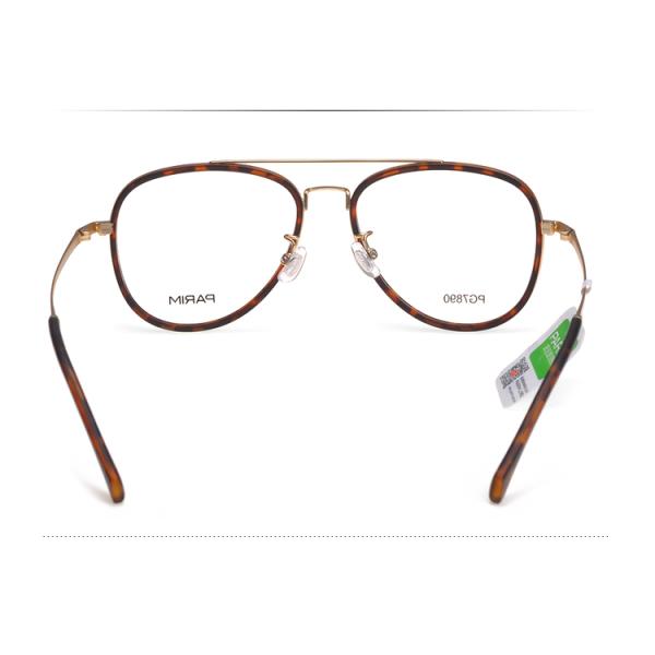 Men Women Lightweight Eye Frames , Casual Aviator Metal Optical Glasses Frames