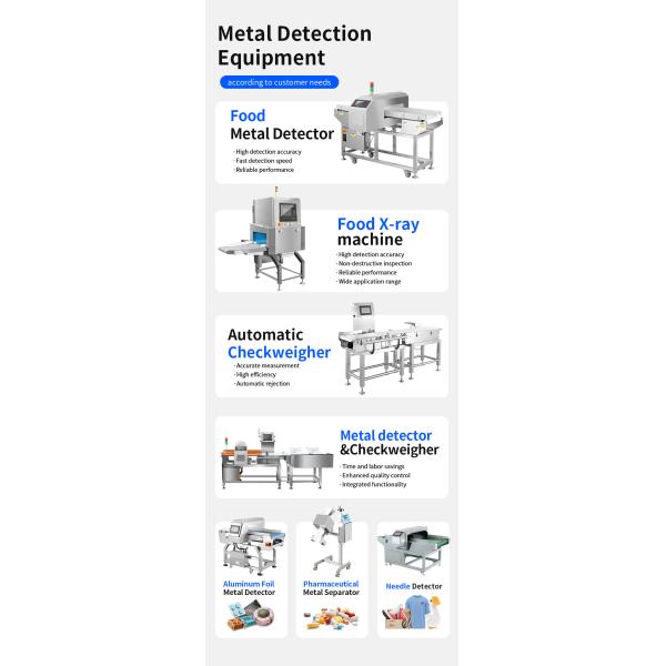 High Precision Food Grade Metal Detector For Food Industry Safety And Metal Detection