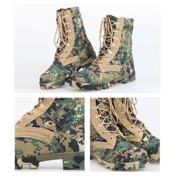 Factory Wholesale Camouflage Tactical Boots Outdoor Sports Hiking Camping Desert Boots