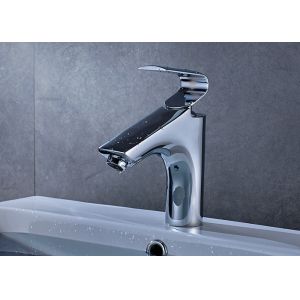 ROVATE Waterfall Save Water Spout Basin Mixer Faucet Chrome Polished