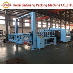 China High Speed Rotary Slotter Machine Four Knives With Stacking Machine on sale