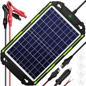 Cheap 10W 12V Waterproof Solar Battery Charger Maintainer for Car Boat Marine RV wholesale