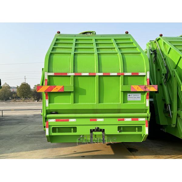 HOWO 6x4 Garbage Truck Compactor Euro 2 Waste Disposal Garbage Rear Loader Truck Green Diesel Model New