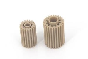 Cheap OEM  Industrial PEEK Plastic Parts Plastic Spiral Bevel Gear Actual Packaging wholesale