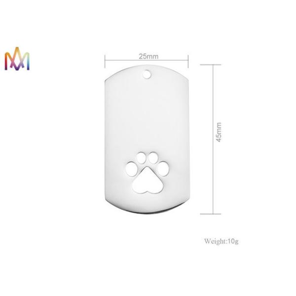 Keyring Bone Shaped SS304 Dog Name Tags Engraved