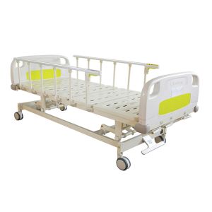Central Brakes 50 Degrees Manual Crank Hospital Bed