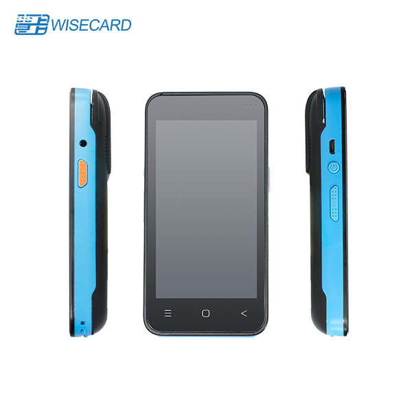 Wifi QR Code Android POS Terminal , Touch Screen Credit Card Machine