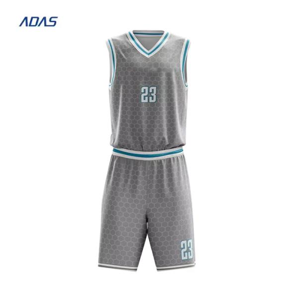 Unisex Summer Sleeveless Basketball Wear Uniforms Sublimated Printed Embroidered Jersey Breathable Plus Size