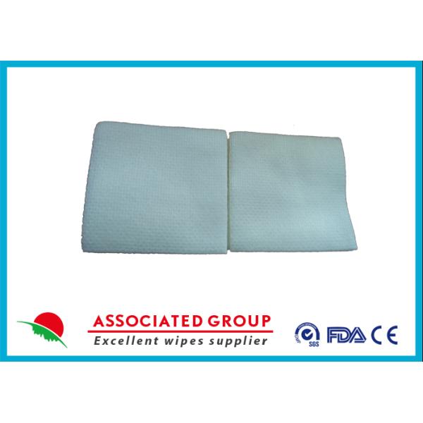 Pure Viscose / Cotton Disposable Dry Baby Wipes Non Addictive Biodegradable