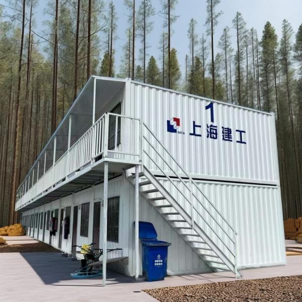 Quick Assembly Portable Flat Pack Container House for Modern Office Beach House and Construction Engineering Camps