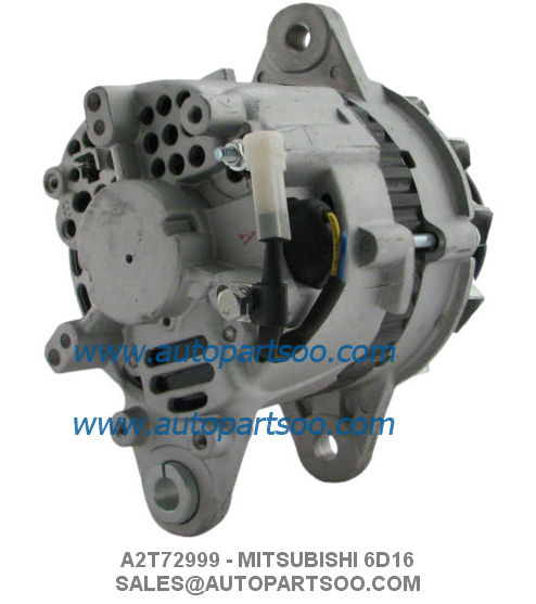 A2T02471 MD108509 - MITSUBISHI Alternator 12V 75A Alternadores 4G54 G54B