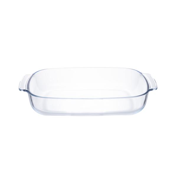 High Borosilicate Glass Baking Dish -40°C to 560°C Heat Resistant