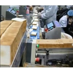 Flip Over Depanner Tunnel Oven Automatic Toast Making Machine