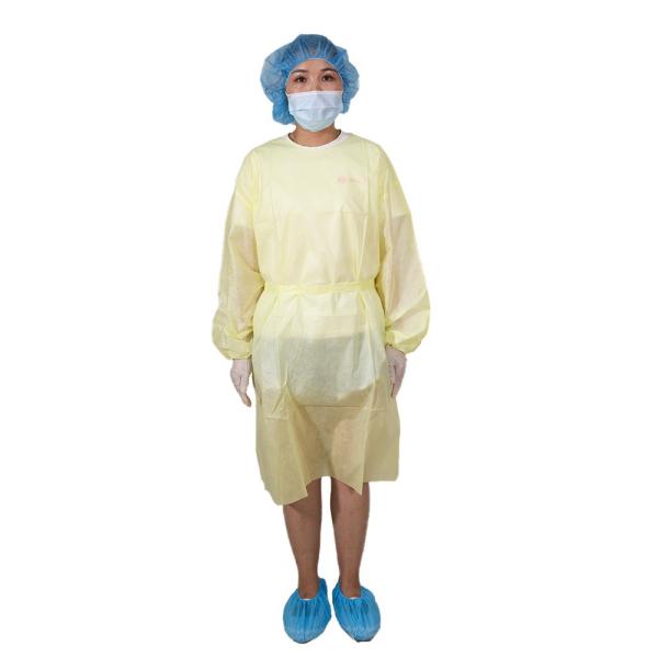 Level 1 2 3 4 Disposable Isolation Gown