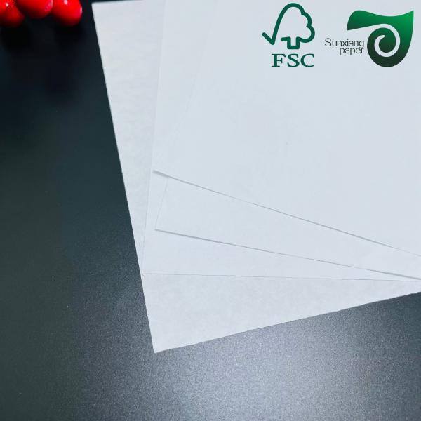90gsm 120gsm High Tensile White Kraft Paper For Paper Bags Handbags FSC