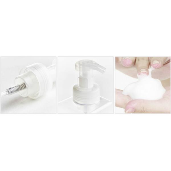 foaming bottle 30ml 50ml 100ml 150ml 200ml 250ml PET cosmetic liquid soap dispenser with foam pump bottle