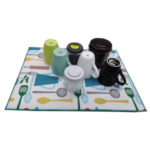 Buy cheap 38x50cm Kitchen Counter Microfiber Dish Drying Mat from wholesalers