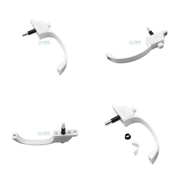 UPVC Aluminum Alloy Handle Window Locking Handle For Screen Window