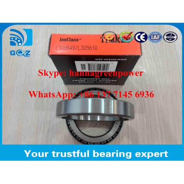 L305613 Low Friction GCr15 Steel Inch Tapered Roller Bearings 50.8x83.337x18.255mm