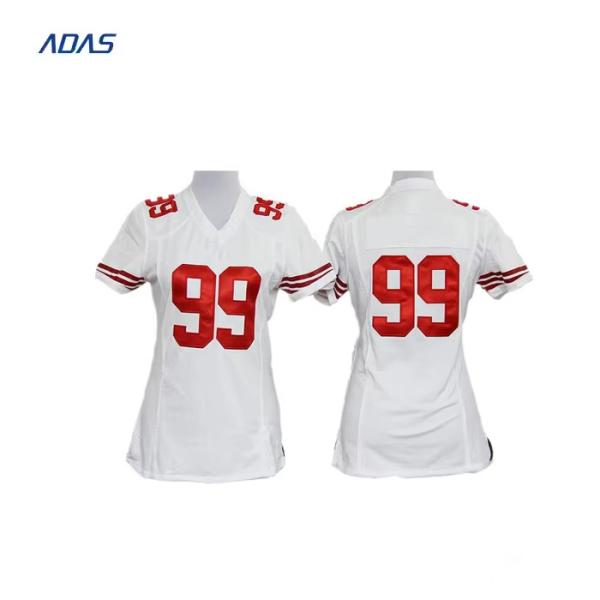 OEM Sublimation Blank American Football Practice Jersey 100% Polyester