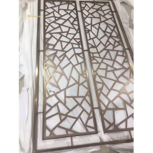 Cheap Laser Cut Stainless Steel Room Divider 40mm Thickness GB Standard wholesale