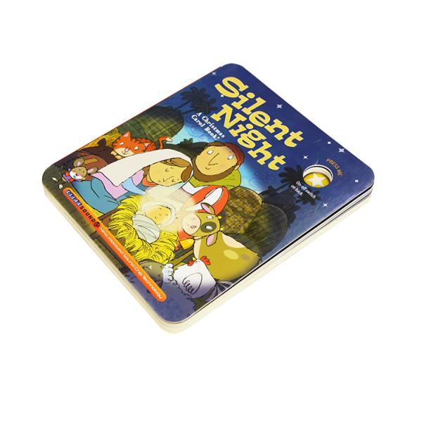 4C 4C Cover Color Light Up Book Matt Lamination Gilding Finishing