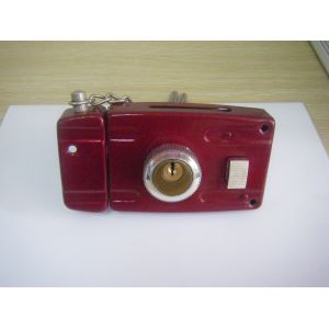 Cheap High Security Rim Lock With Three Keys , Zinc Alloy Brass Custom Rim Locks wholesale