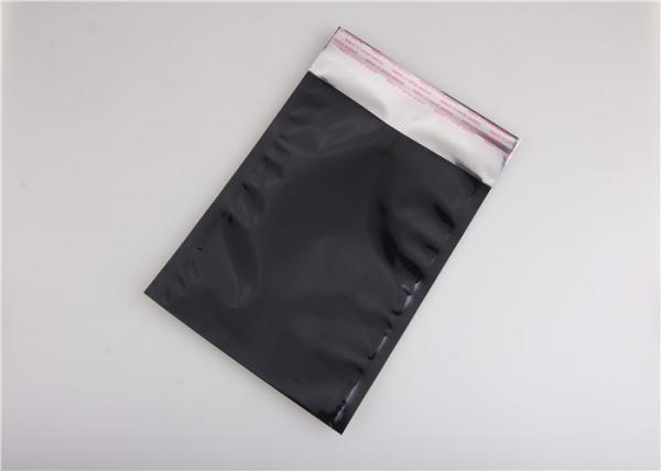 Quality Black Lightweight Aluminum Foil Pouches , Aluminum Vacuum Seal Bags Anti Rub for sale