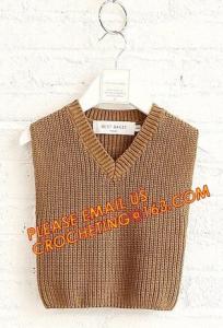 Cheap Superior quality wholesale v neck sweater boys casual kid vest, Fashionable cozy wholesale v neck sweater boys casual ki wholesale